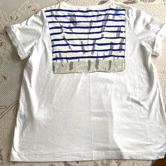 NEW ❤️ KATE SPADE | TROMPE L’OEIL T-SHIRT - Picture 6 of 10